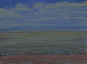 drawing titled Sky Over Steens Mountain Three